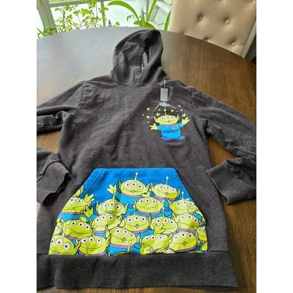 Disney Pixar Toy Story Hoodie Alien Spaceship Youth Large - Picture 6 of 13
